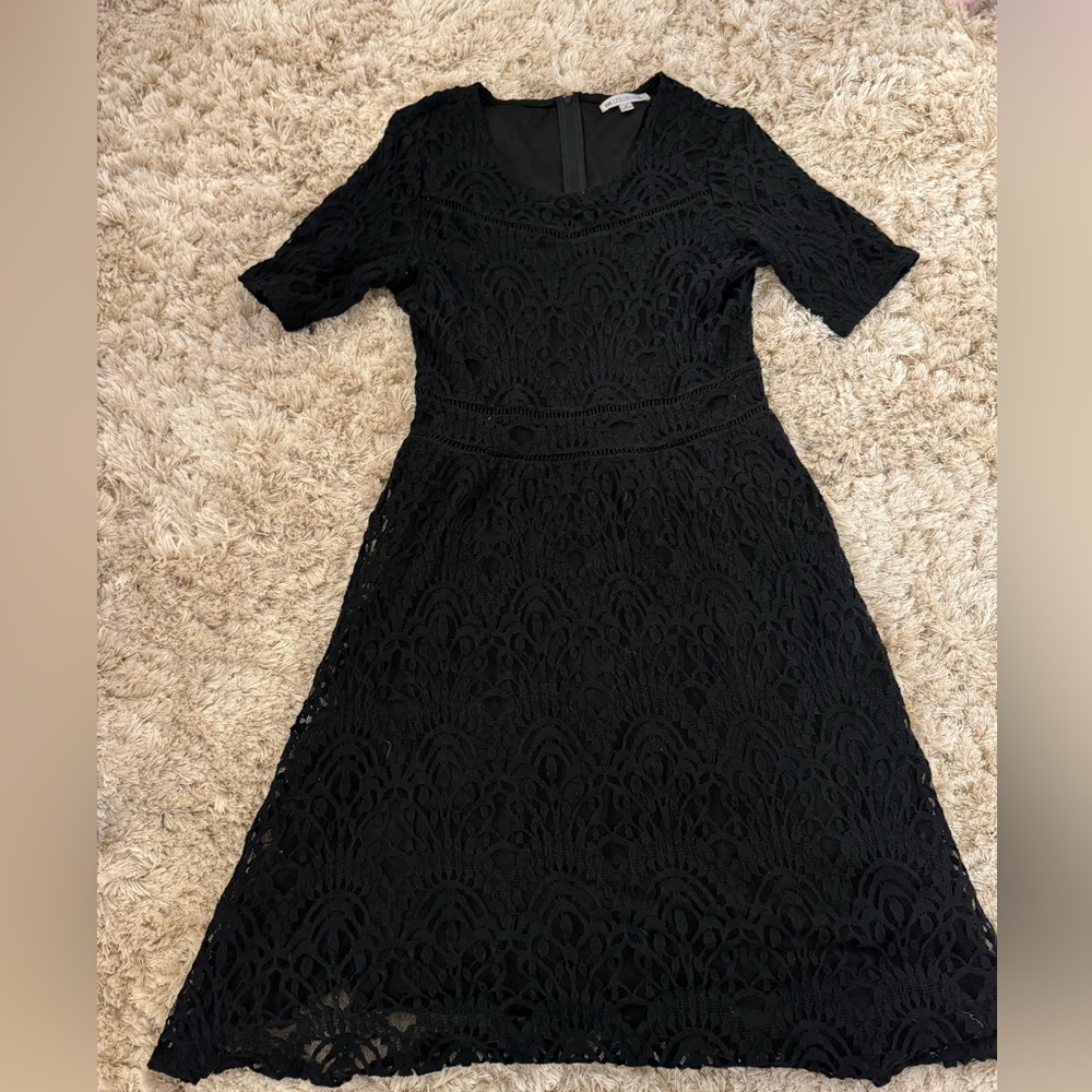 DownEast black lace dress Medium